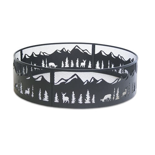 Natural Fire Ring, High Temp Black