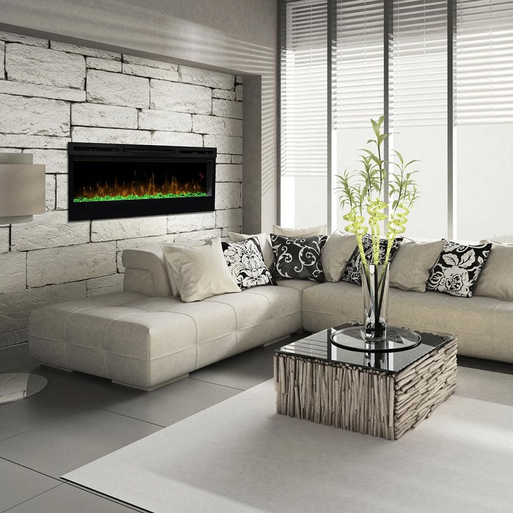 Dimplex Prism 50-In Electric Fireplace w/ Driftwood Log Set
