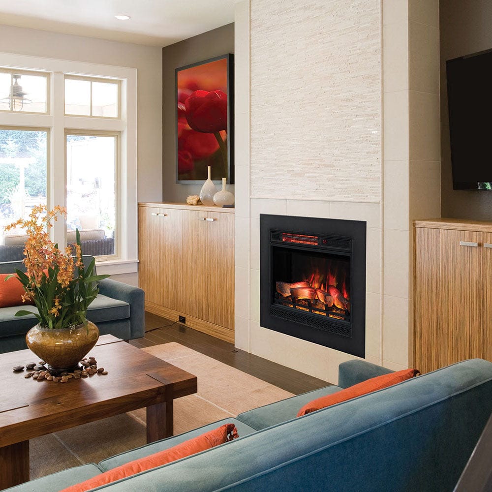 ClassicFlame 23-in 3D Spectrafire Plus Infrared Electric Fireplace Insert