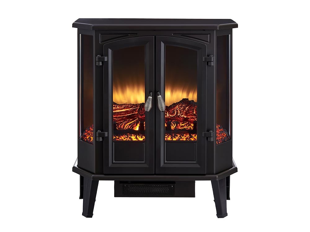 HearthPro Bronze Infrared Electric Fireplace Stove