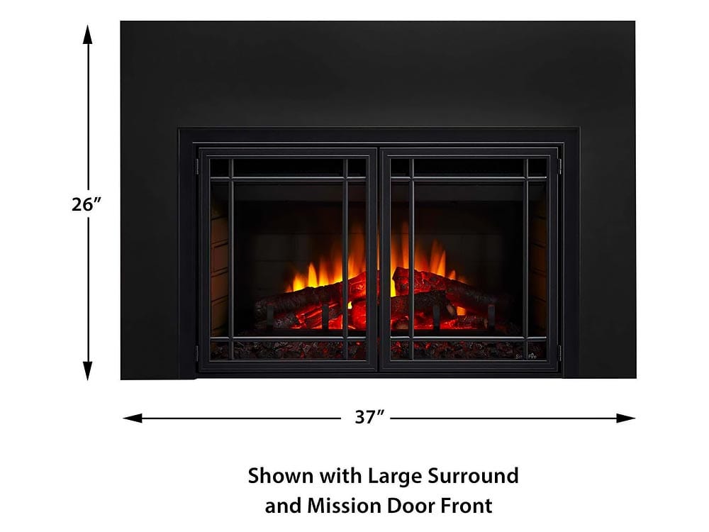 SimpliFire 25-In Electric Fireplace Insert
