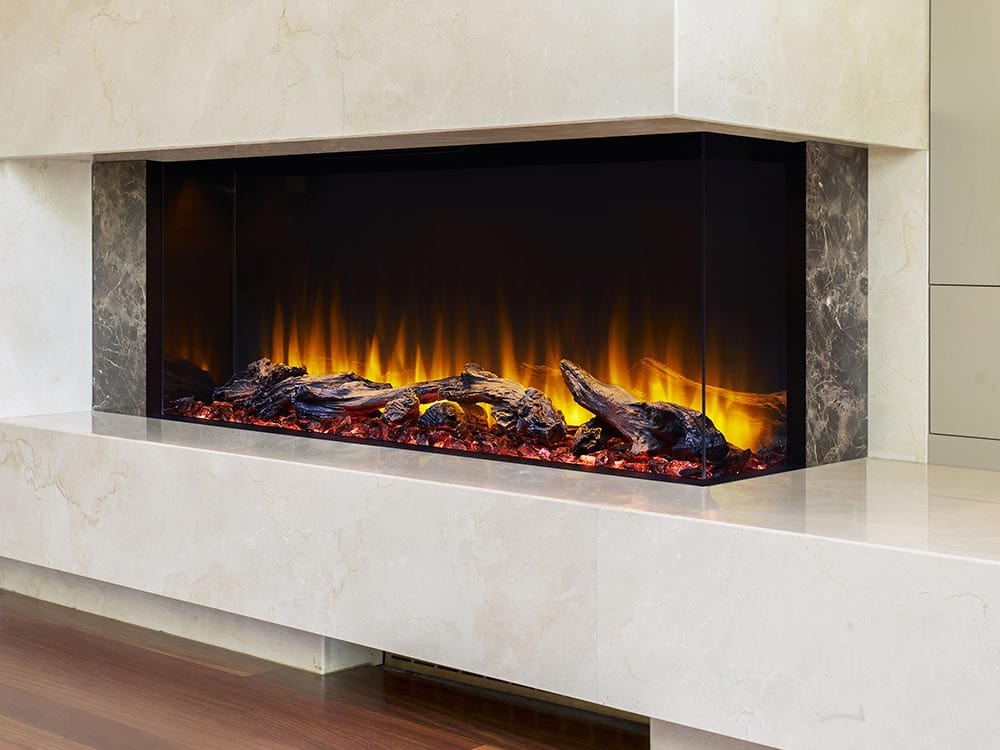 SimpliFire 43-In Scion Trinity Linear Electric Fireplace