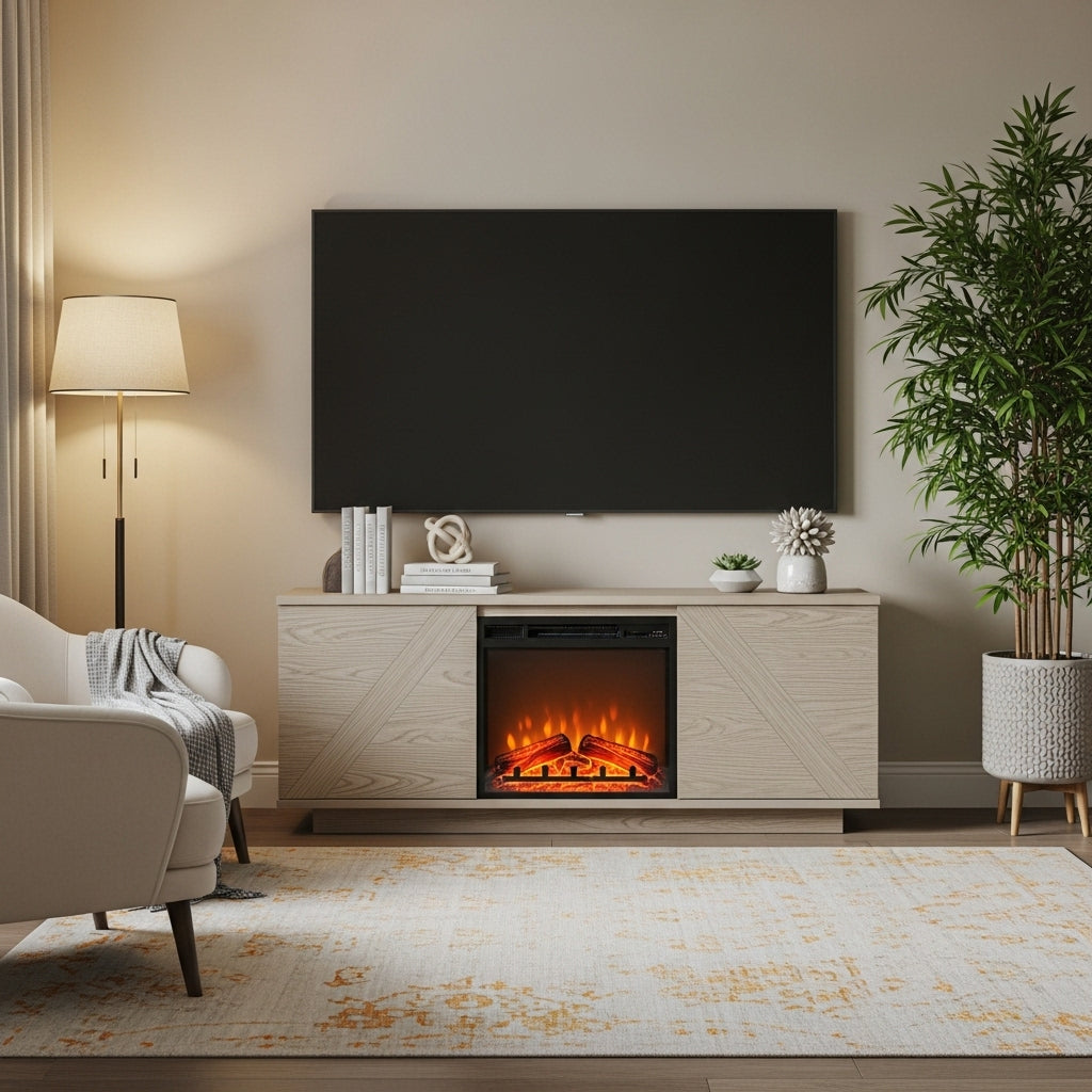 Shop By Finish  Fireplace Tv Stands