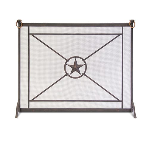 Western Star Single Panel Screen, Bronze