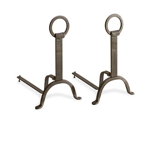 Blacksmith Andiron, Vintage Iron