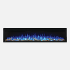 72" Entice Electric Fireplace