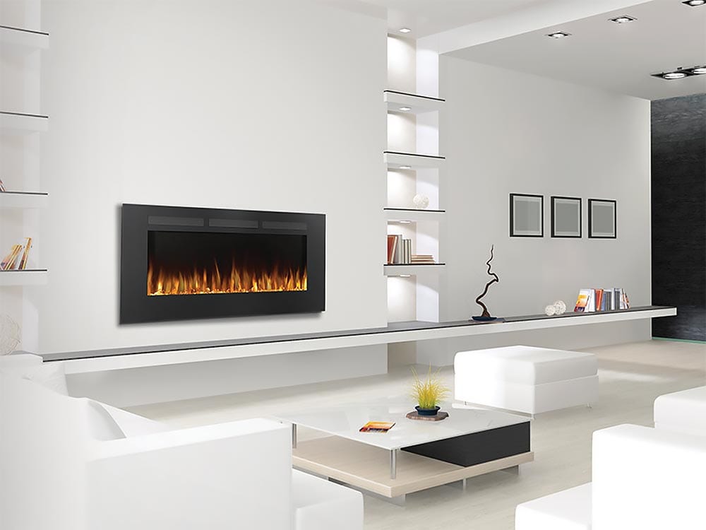 Continental 50-In Wall Mount Electric Fireplace- CEFL50FH