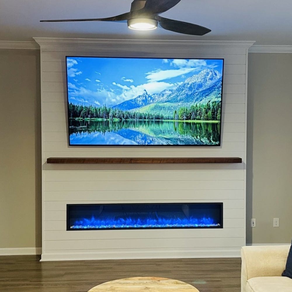 Dynasty 79-In Harmony Built-In Electric Fireplace