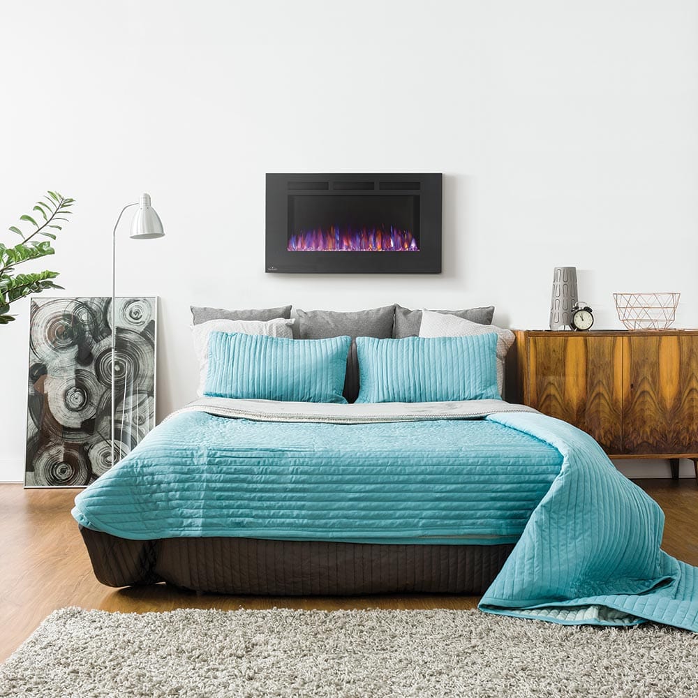 Napoleon 42-In Allure Wall Mount Electric Fireplace