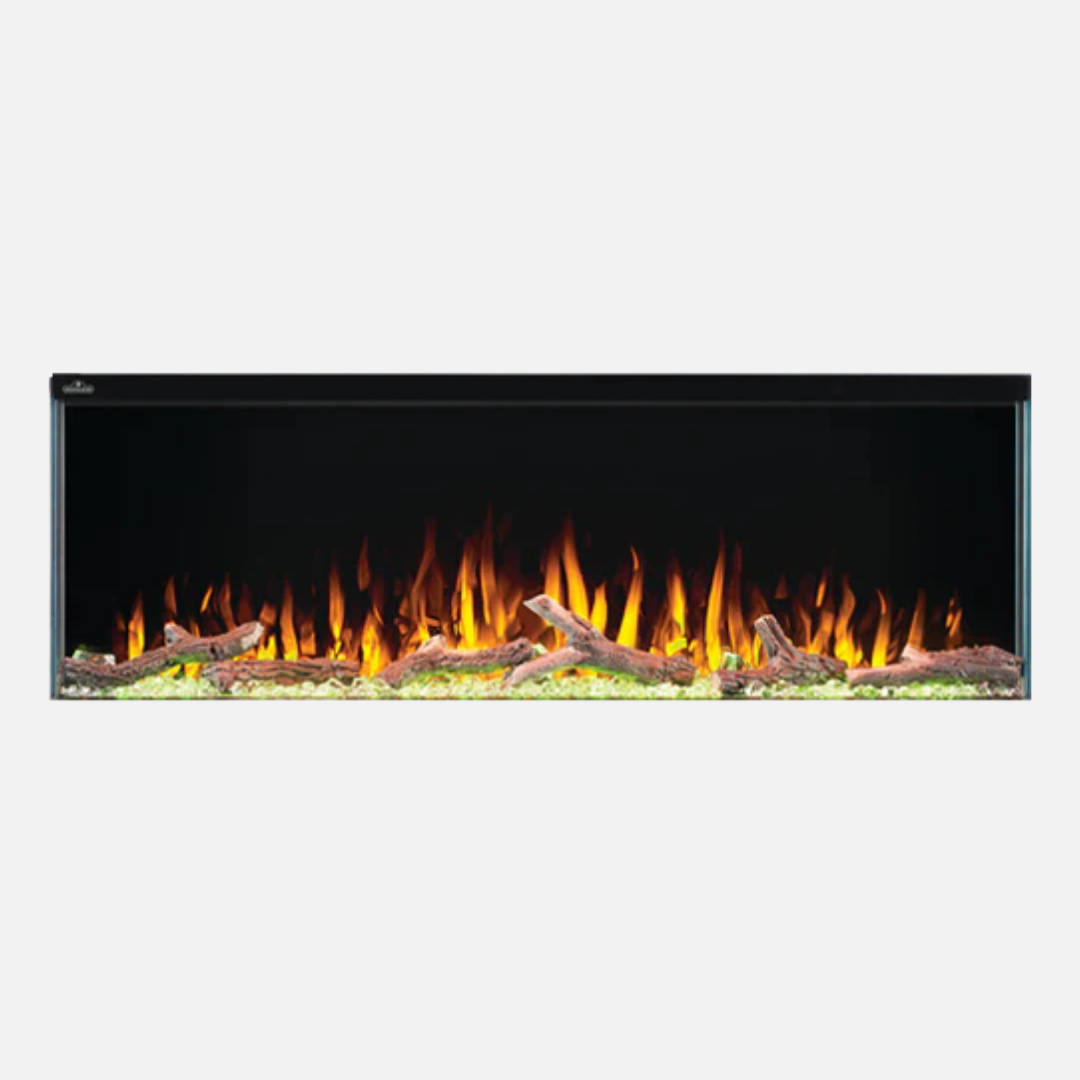 Trivista Primis 50 Three-Sided Built-in Electric Fireplace