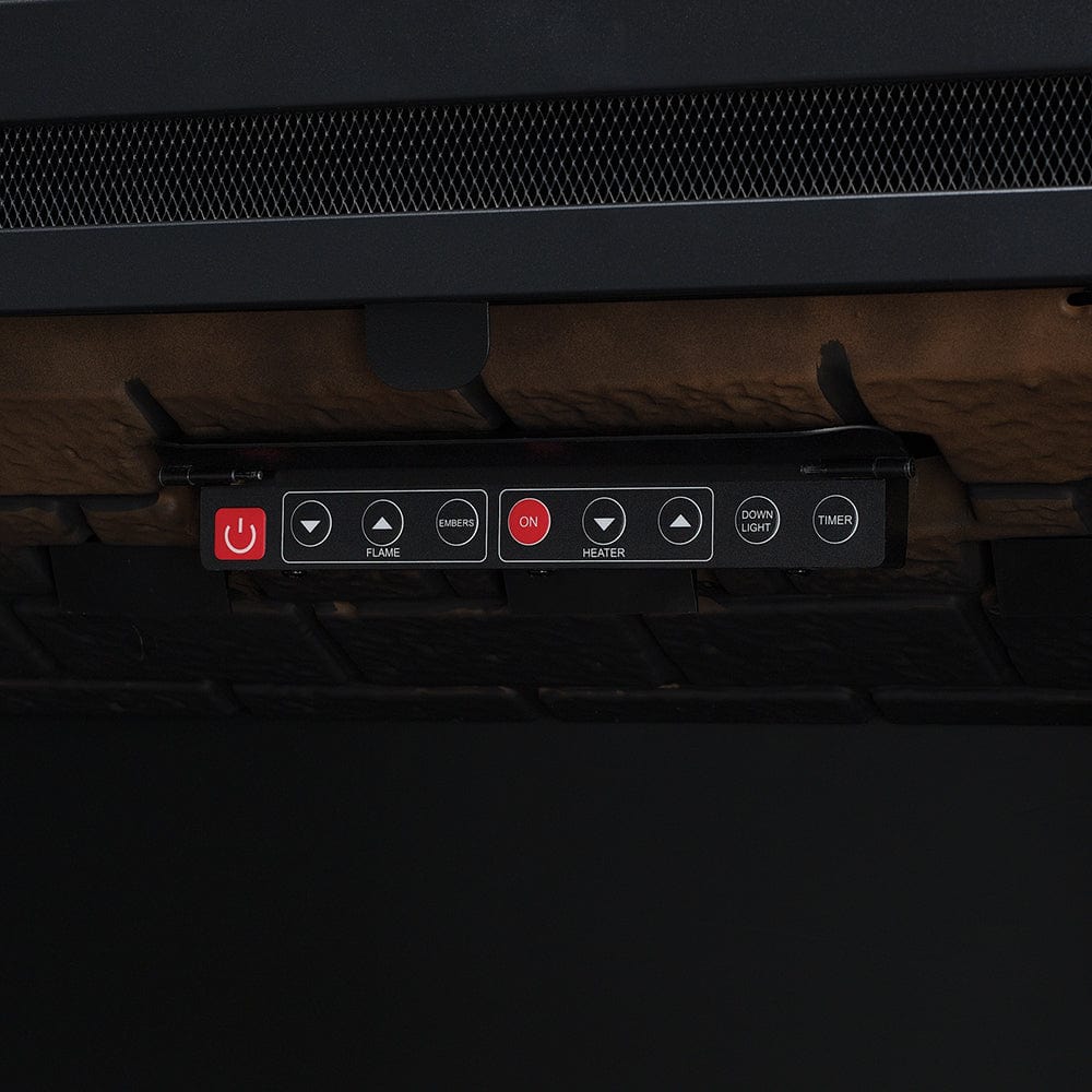 ClassicFlame 39-In LED Builders Electric Firebox with Swinging Doors