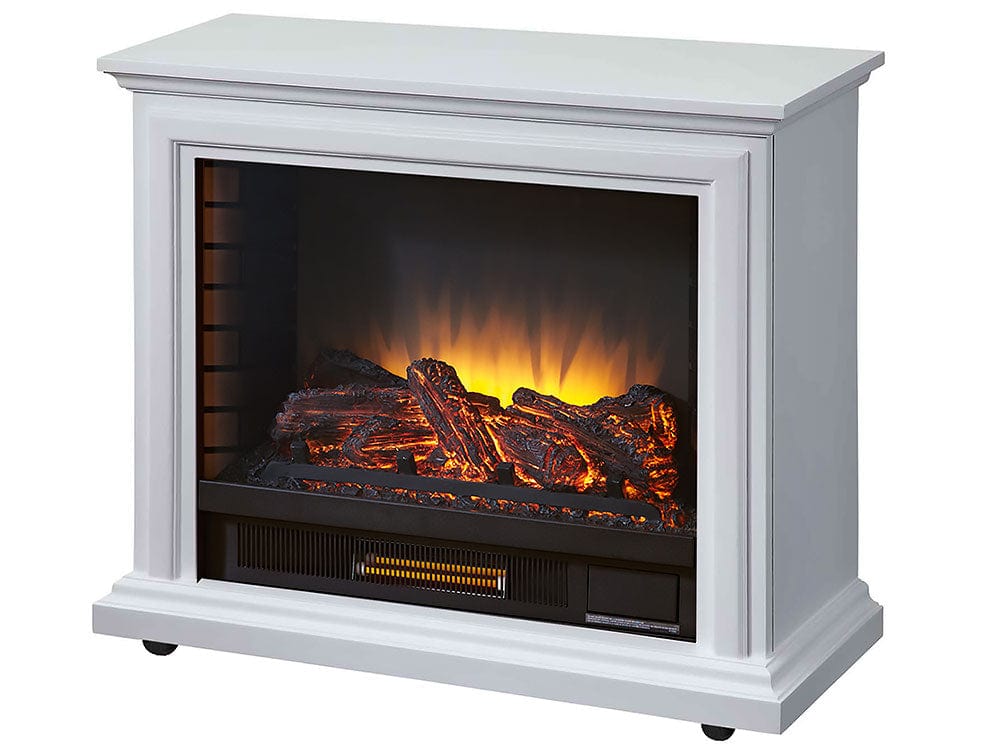 Sheridan Infrared Electric Fireplace Heater in White