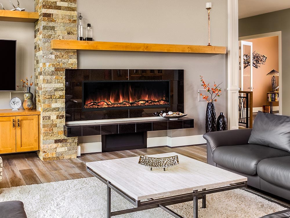 Modern Flames 44-In Landscape Pro Slim Electric Fireplace