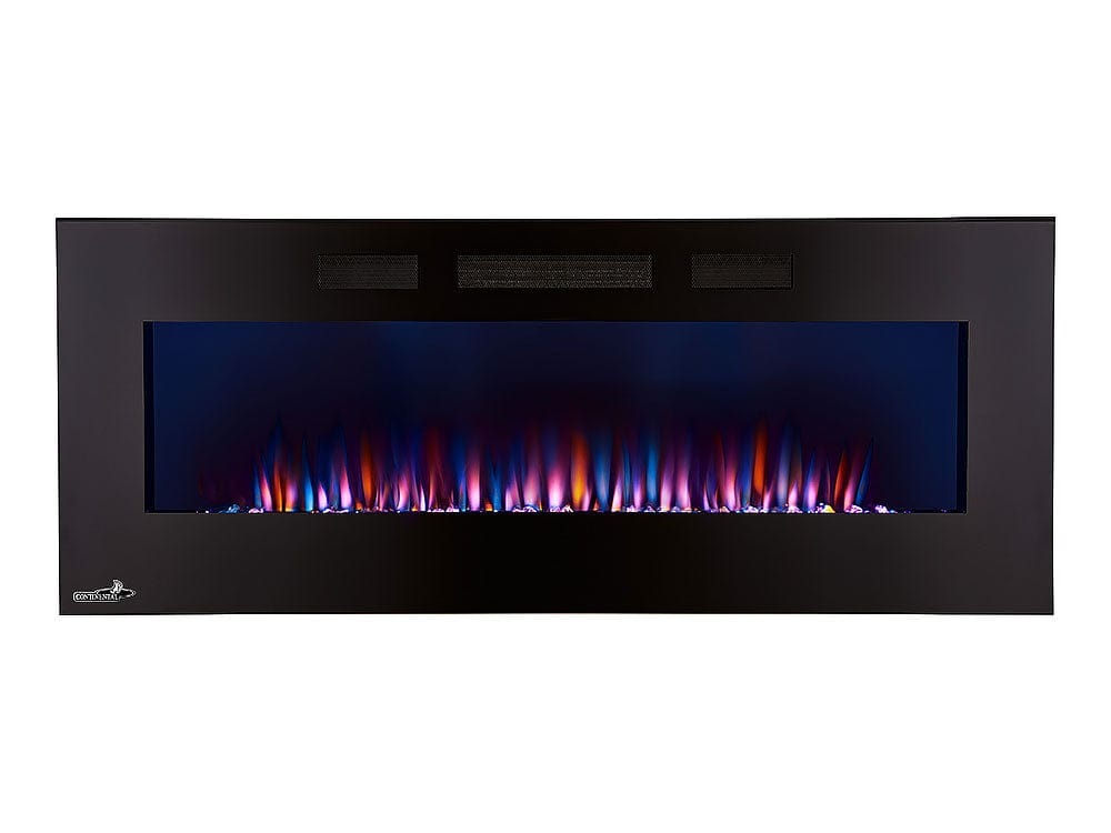 Continental 50-in Wall Mount Electric Fireplace