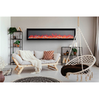60" Entice Electric Fireplace