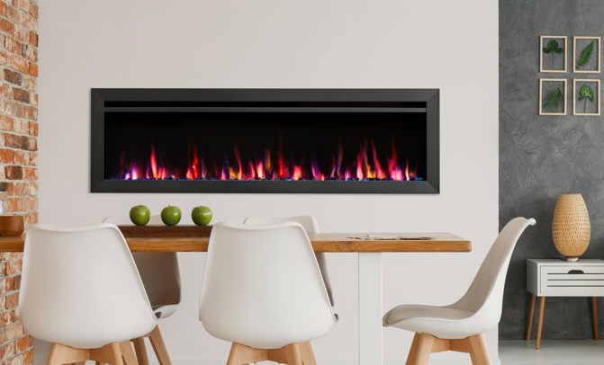 Simplifire Allusion Slim 60" Electric Fireplace